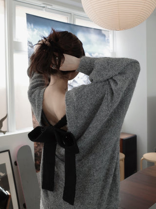 モデル：160cm（着用サイズ：FREE　着用カラー：GRY）