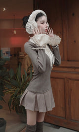 モデル：160cm（着用サイズ：FREE　着用カラー：MOC）