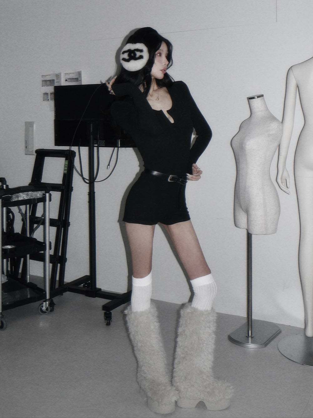 サイズ：M　カラー：IVO