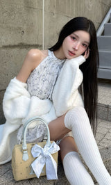 モデル：160cm（着用サイズ：FREE　着用カラー：GRY）