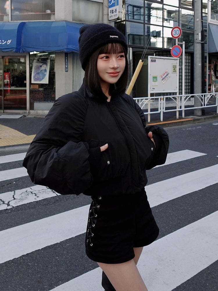 ハイウエストレースアップショートパンツ – Darich (ダーリッチ)