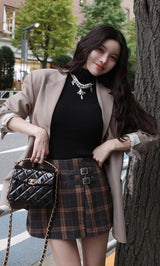 モデル：160cm（着用サイズ：S　着用カラー：GRY）