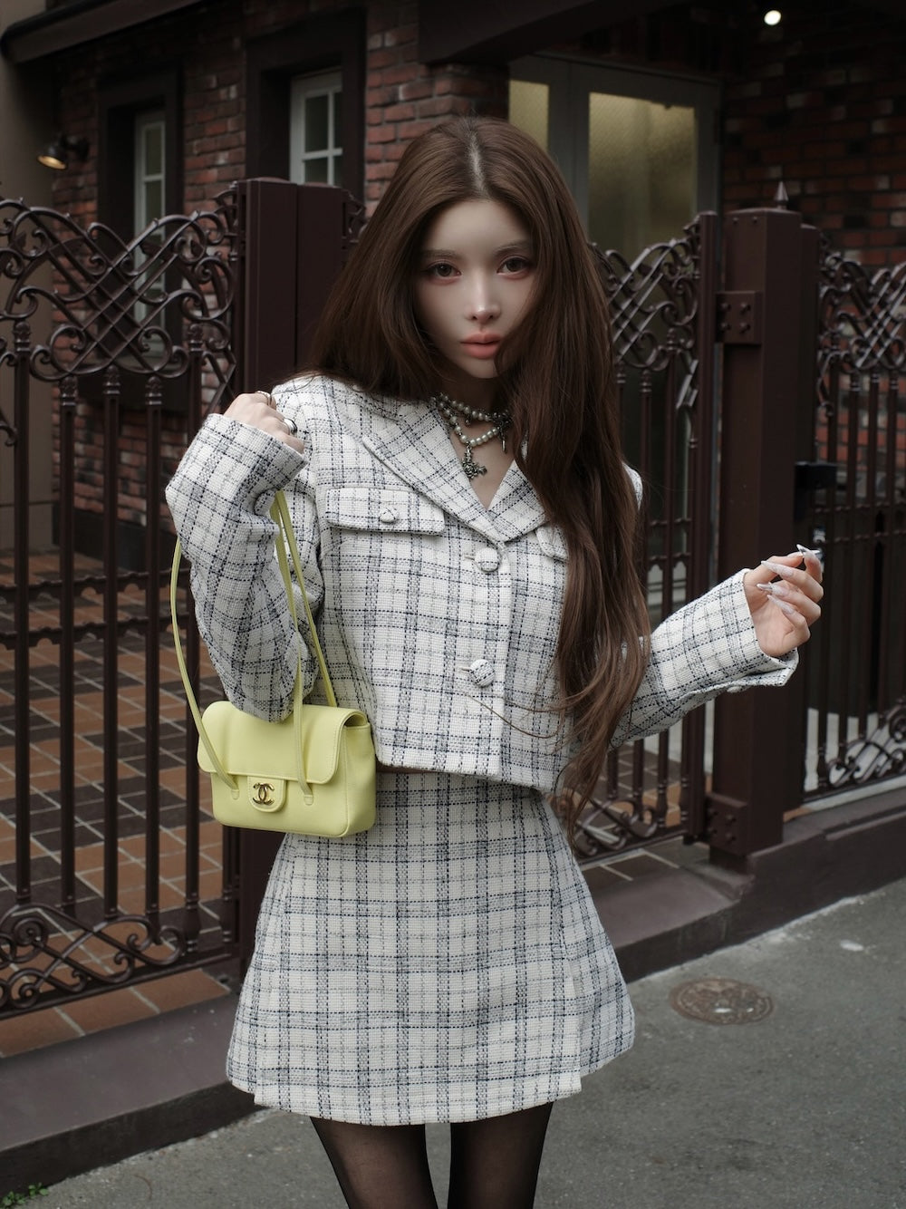 Vernal Tweed コンパクトジャケット