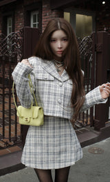 darich ダーリッチ Vernal Tweed コンパクトジャケット MIX Vernal Tweed コンパクトジャケット – Darich