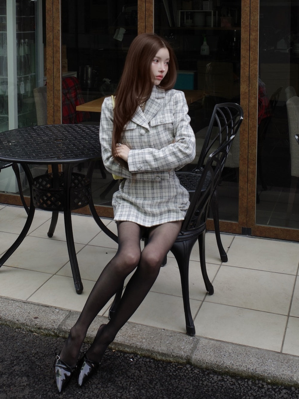 Vernal Tweed コンパクトジャケット