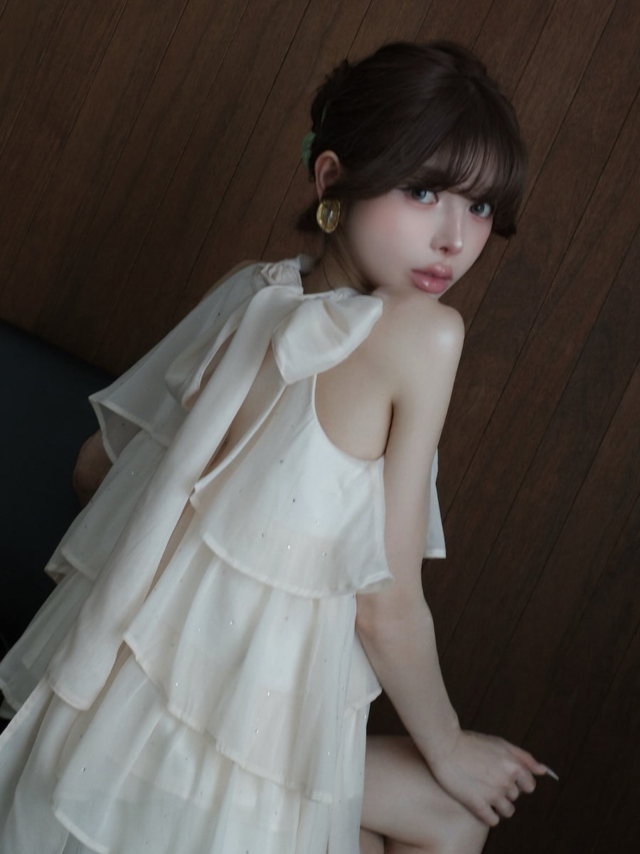 モデル：160cm（着用サイズ：FREE　着用カラー：IVO）