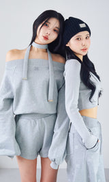 モデル：160cm（着用サイズ：FREE　着用カラー：GRY）