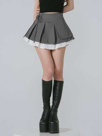 モデル：158cm（着用サイズ：S　着用カラー：GRY）