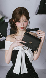 【Novelty】2-Way Flap Square Bag
