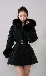 モデル：158cm（着用サイズ：S　着用カラー：BLK）