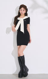モデル：158cm（着用サイズ：FREE　着用カラー：BLK）
