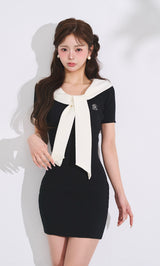 モデル：158cm（着用サイズ：FREE　着用カラー：BLK）