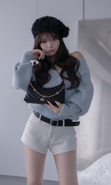 サイズ：FREE　カラー：BLK