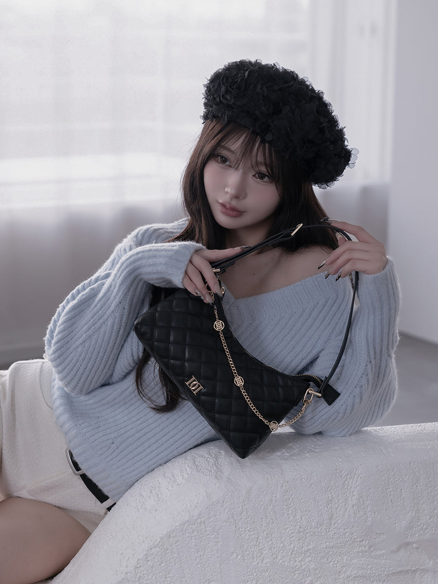 サイズ：FREE　カラー：BLK