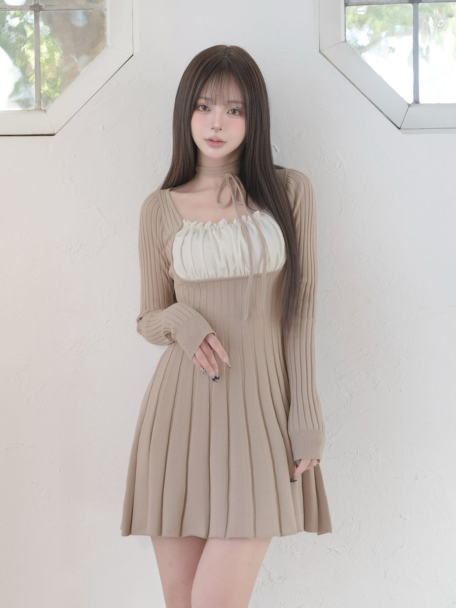 モデル：158cm（着用サイズ：FREE　着用カラー：BEG）