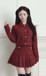 モデル：158cm（着用サイズ：FREE　着用カラー：BRD）