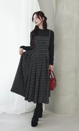 モデル：158cm（着用サイズ：FREE　着用カラー：BLK）
