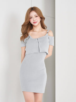 モデル：158cm（着用サイズ：FREE　着用カラー：GRY）