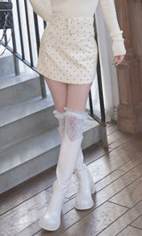 モデル：158cm（着用サイズ：FREE　着用カラー：WHT）