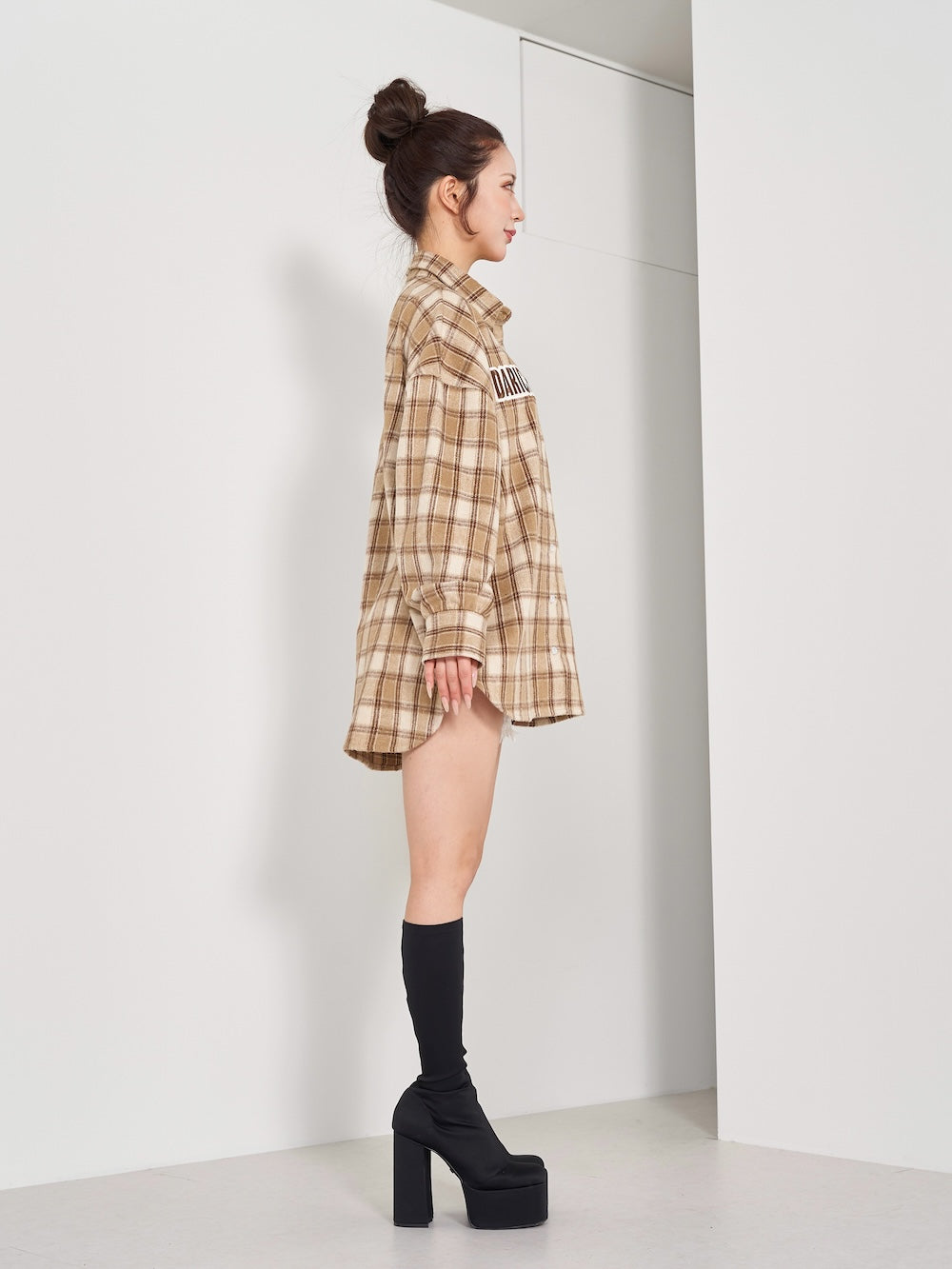 ワッペンチェックビッグシャツ – Darich (ダーリッチ)