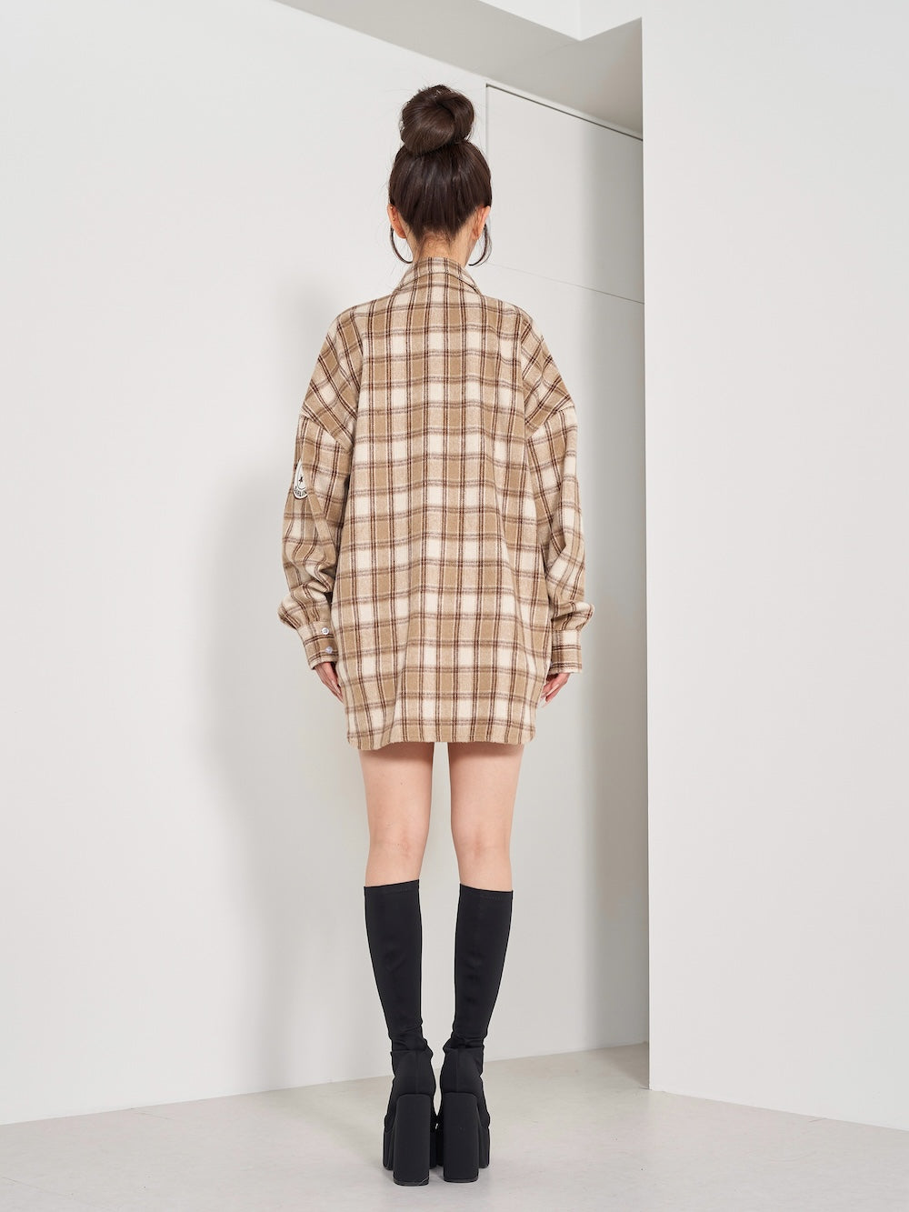 ワッペンチェックビッグシャツ – Darich (ダーリッチ)