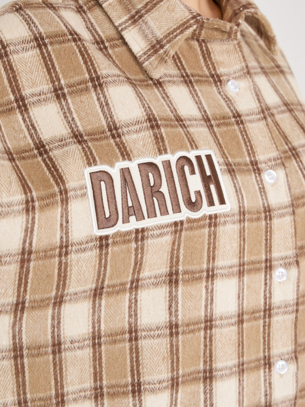 ワッペンチェックビッグシャツ – Darich