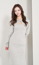 モデル：158cm（着用サイズ：FREE　着用カラー：GRY）