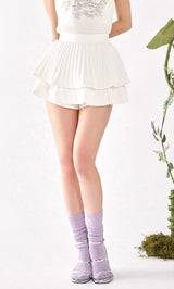 モデル：158cm（着用サイズ：S　着用カラー：WHT）