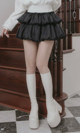 モデル：158cm（着用サイズ：FREE　着用カラー：BLK）