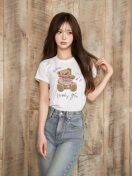 Illustration D Bear T-shirt