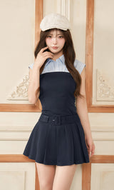 モデル：158cm（着用サイズ：FREE　着用カラー：NVY）