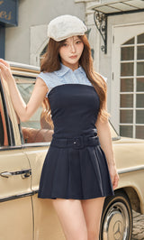 モデル：158cm（着用サイズ：FREE　着用カラー：NVY）