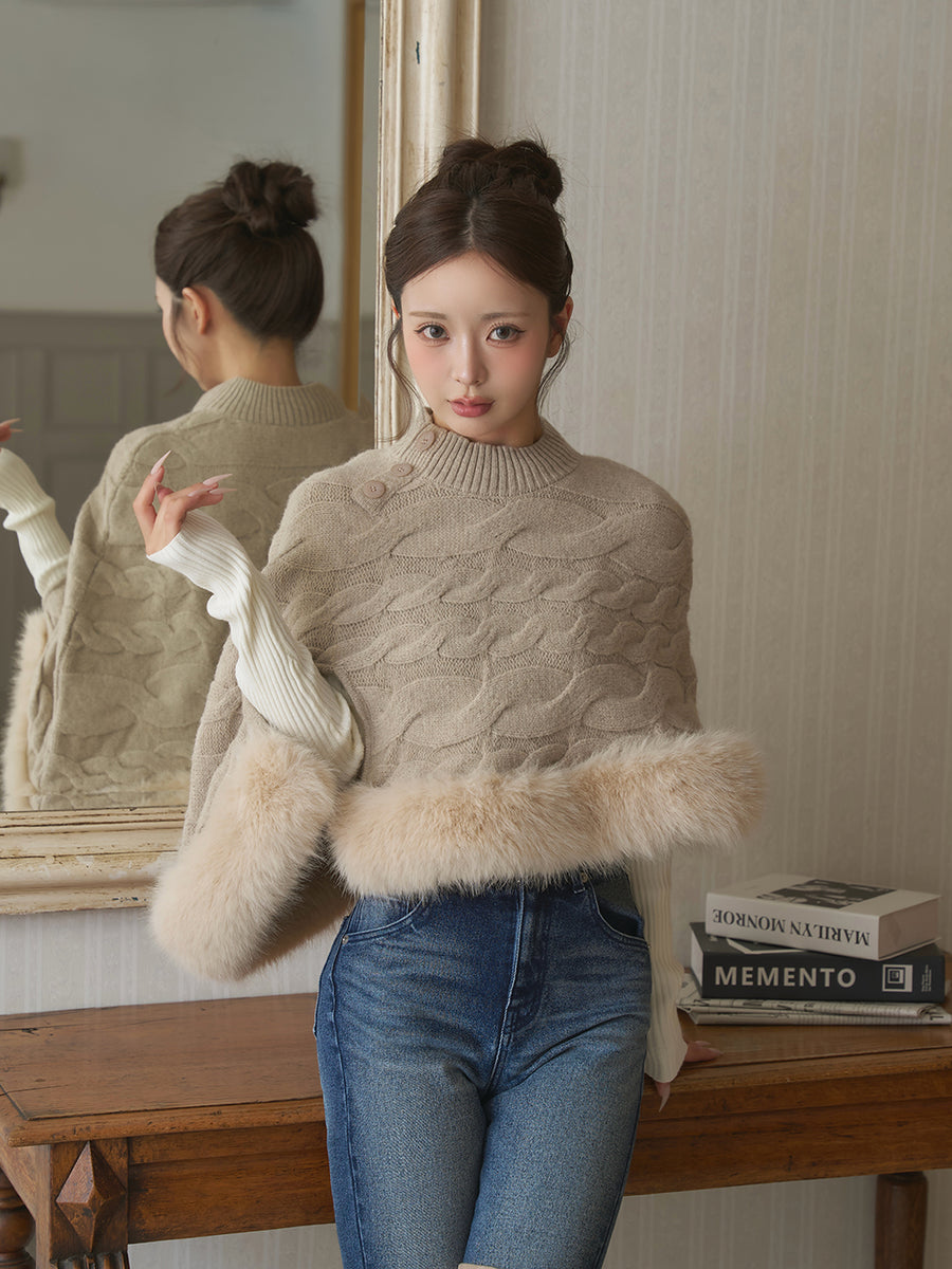 モデル：158cm（着用サイズ：FREE　着用カラー：BEG）