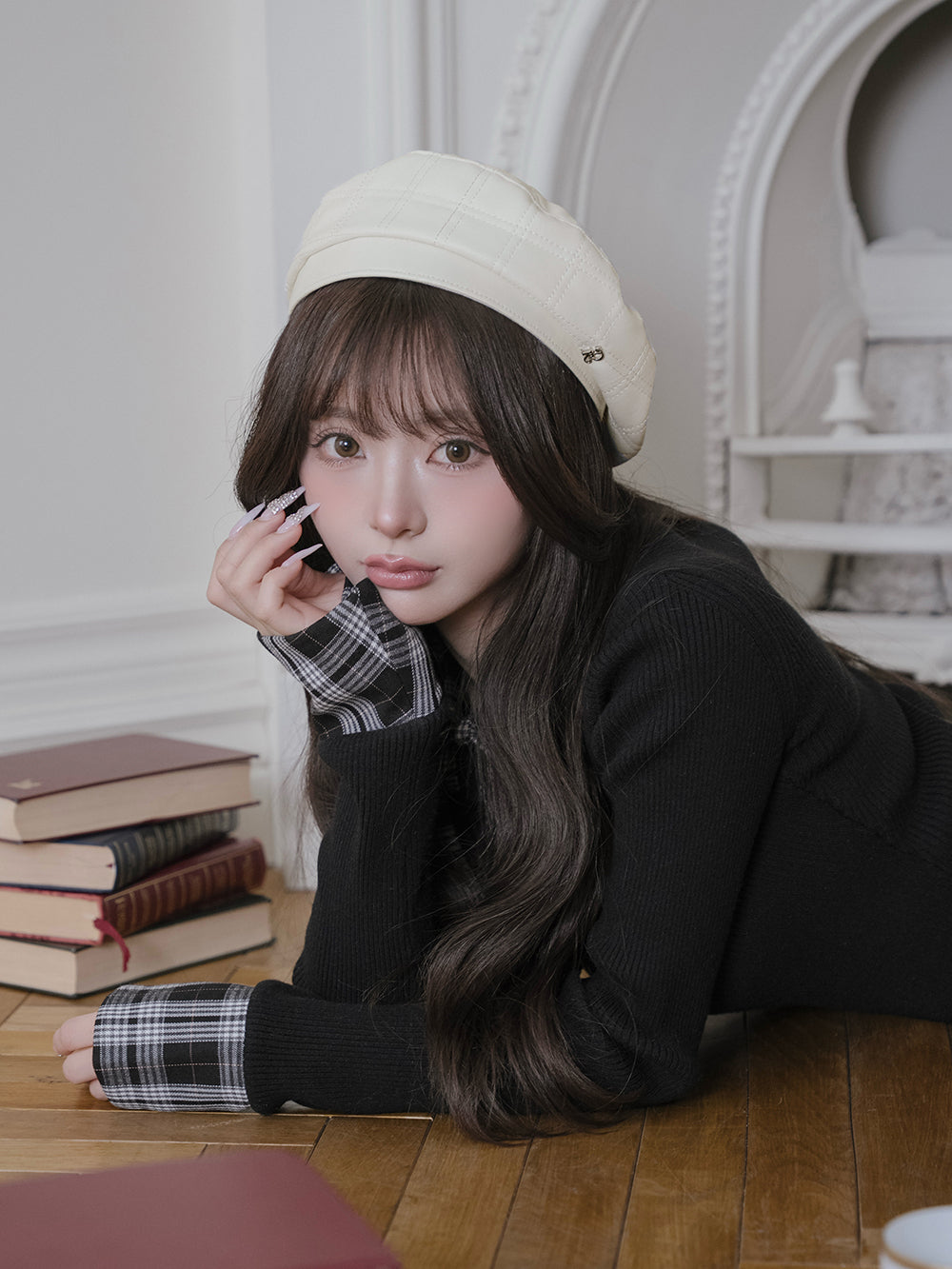 サイズ：FREE　カラー：IVO