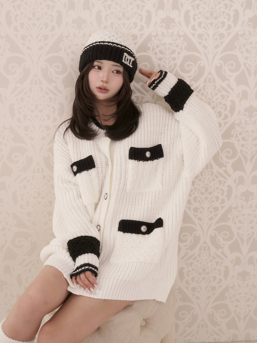 モデル：158cm（着用サイズ：FREE　着用カラー：WHT）