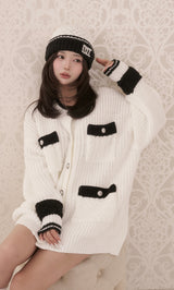 モデル：158cm（着用サイズ：FREE　着用カラー：WHT）