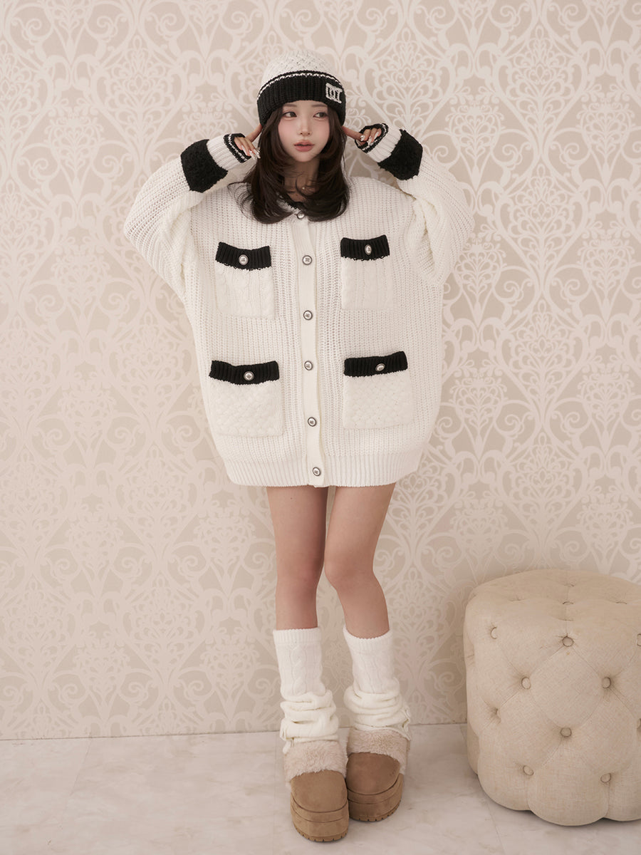 モデル：158cm（着用サイズ：FREE　着用カラー：WHT）