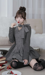 モデル：158cm（着用サイズ：FREE　着用カラー：GRY）