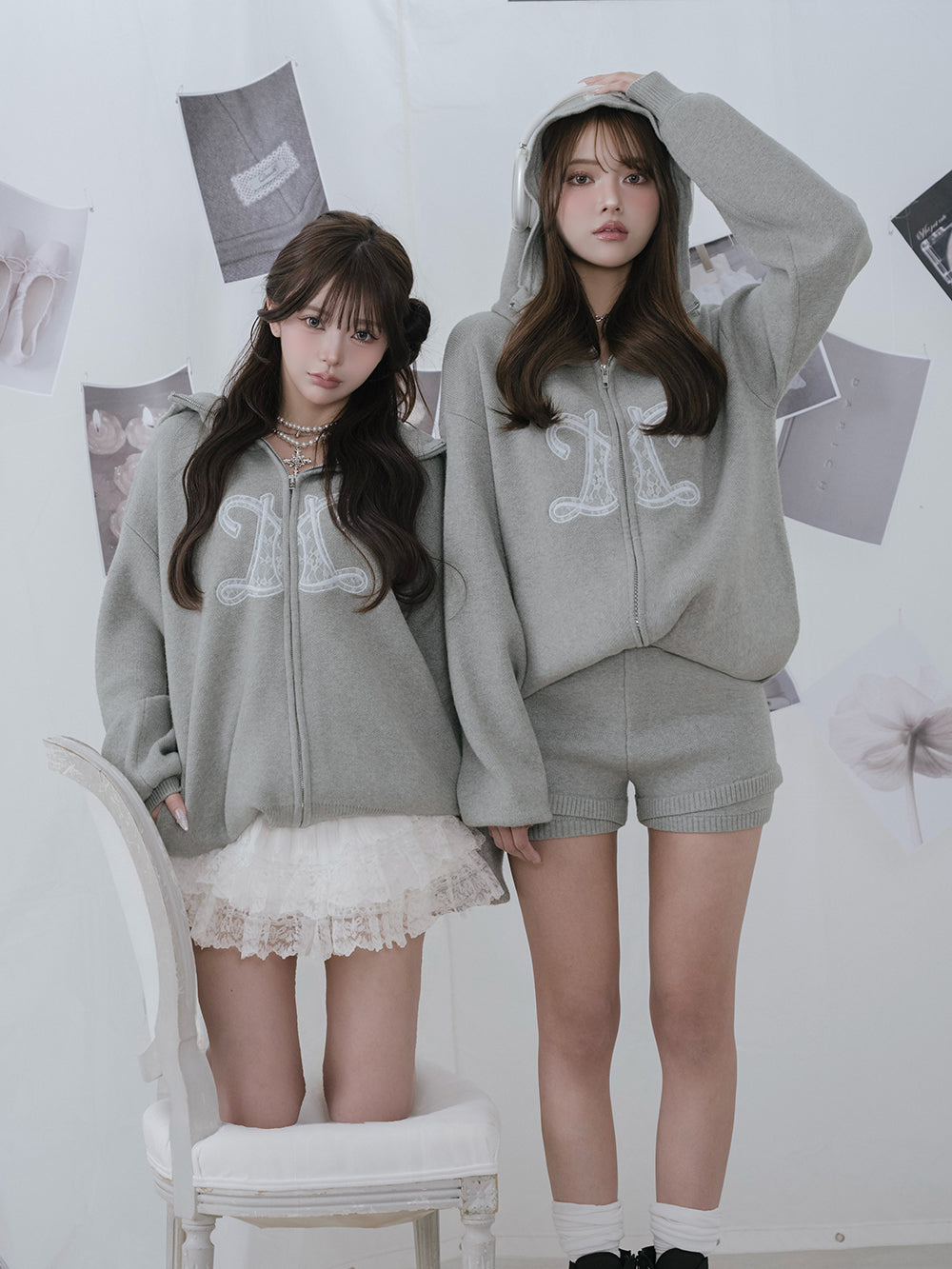 インフィニティロゴパンツニットセットアップ – Darich (ダーリッチ)