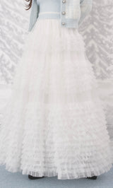 モデル：158cm（着用サイズ：FREE　着用カラー：WHT）