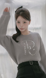 モデル：158cm（着用サイズ：FREE　着用カラー：GRY）