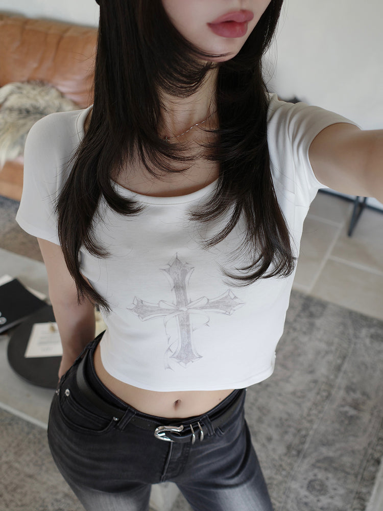 クロスフェードコンパクトTシャツ – Darich (ダーリッチ)