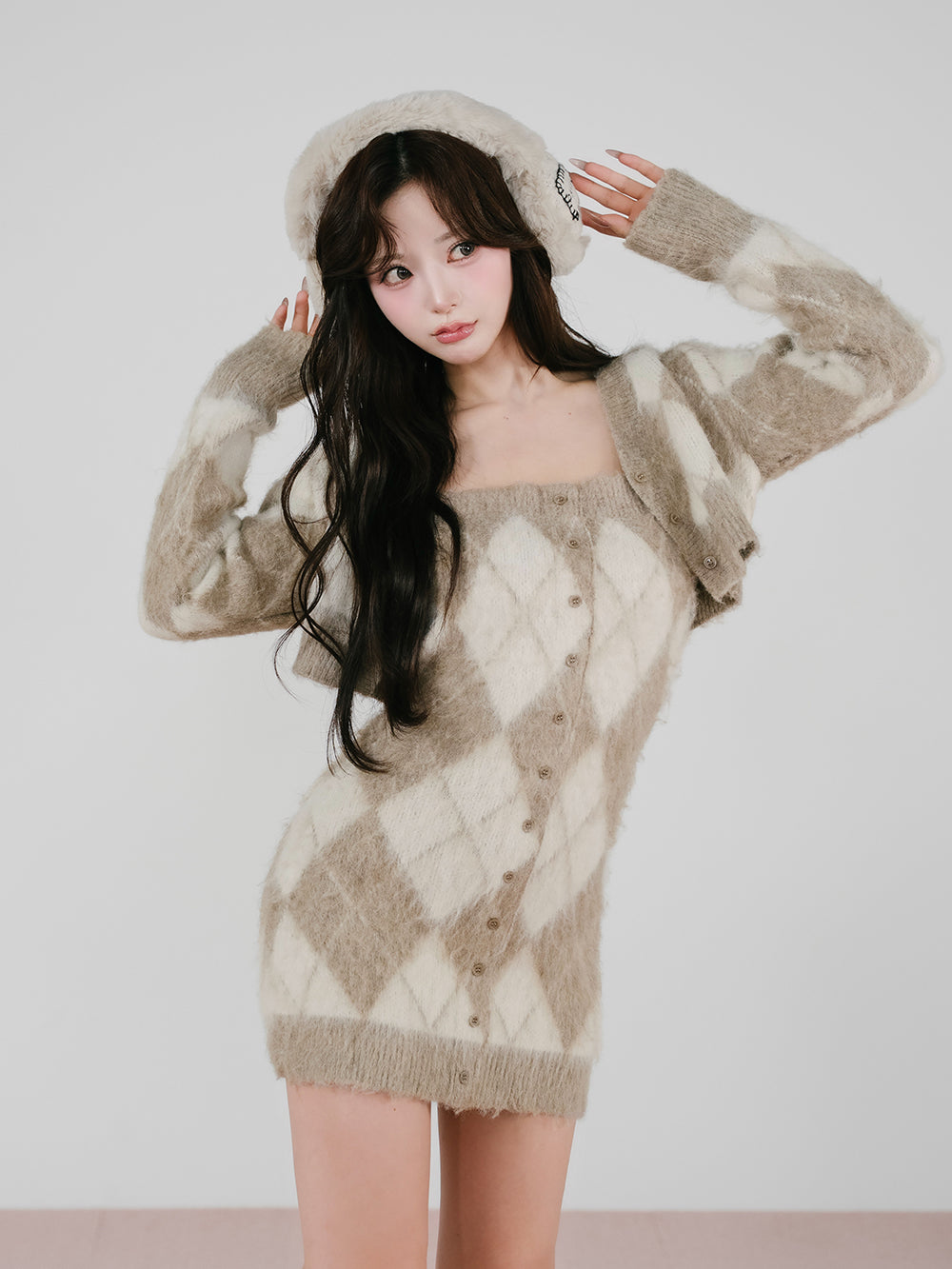 アーガイルニットアンサンブル – Darich (ダーリッチ)