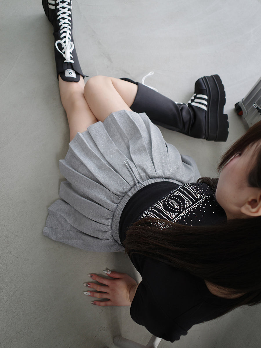 モデル：158cm（着用サイズ：FREE　着用カラー：GRY）
