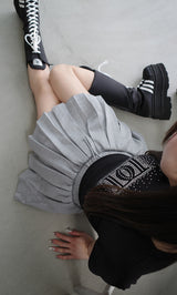 モデル：158cm（着用サイズ：FREE　着用カラー：GRY）