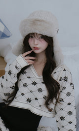 モデル：158cm（着用サイズ：FREE　着用カラー：WHT）