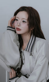 モデル：158cm（着用サイズ：FREE　着用カラー：C-GRY）