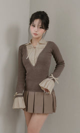 モデル：158cm（着用サイズ：FREE　着用カラー：MOC）