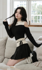 モデル：158m（着用サイズ：FREE　着用カラー：BLK）