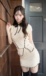 モデル：158cm（着用サイズ：FREE　着用カラー：IVO）